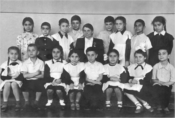Наш класс. Баку, 16 мая 1951 года 